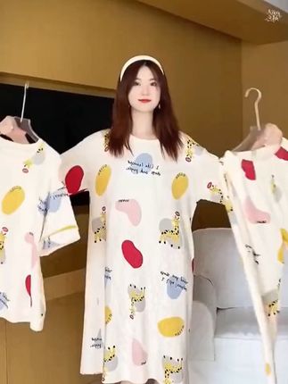 #夏季穿搭 #面料柔软舒适  #睡衣家居服 #在家也要美美哒