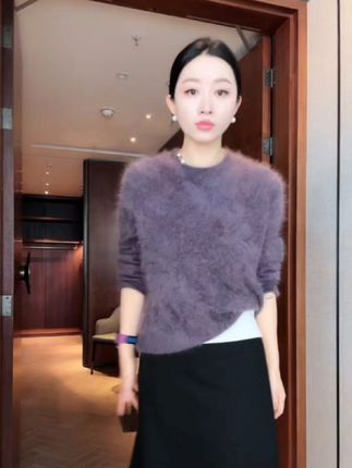 #穿搭 #品质女装 #山羊绒针织衫 #温柔穿搭 #秋冬穿搭