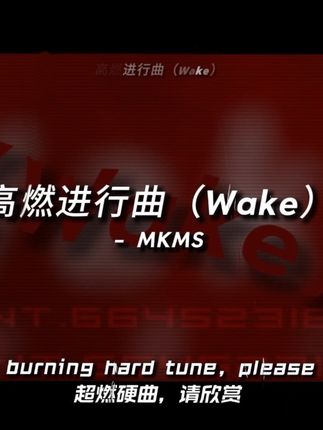 《高燃进行曲(Wake)》没有躺赢的命,那就站起来奔跑。#戴上耳机 #感觉 #燃曲