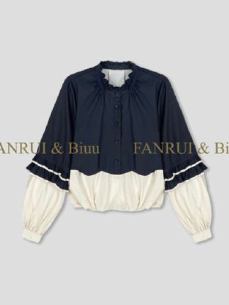 FANRUI/泛芮「沐风之恋」100棉双色拼接独特显瘦原创设计外套B18345#毫不费力穿搭 #外套穿搭 #早秋穿搭 #风衣外套