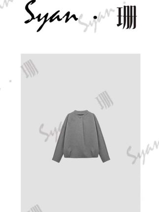 Syan【小酒窝】秋季新款时尚百搭小众休闲轻奢潮流设计感卫衣#时尚百搭 #休闲轻奢 #潮流卫衣 #卫衣 #早秋穿搭三分钟出门不是梦