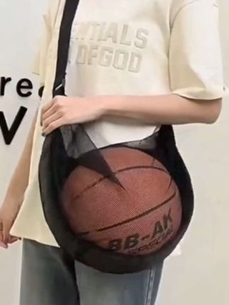 篮球背包单肩学生双肩训练收纳袋大容量排球足球网兜运动新儿童#篮球包 #斜挎运动训练包 #足球网兜网袋