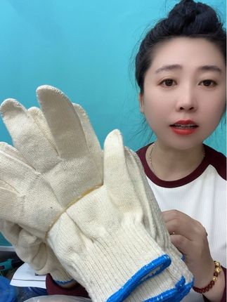 #棉线手套