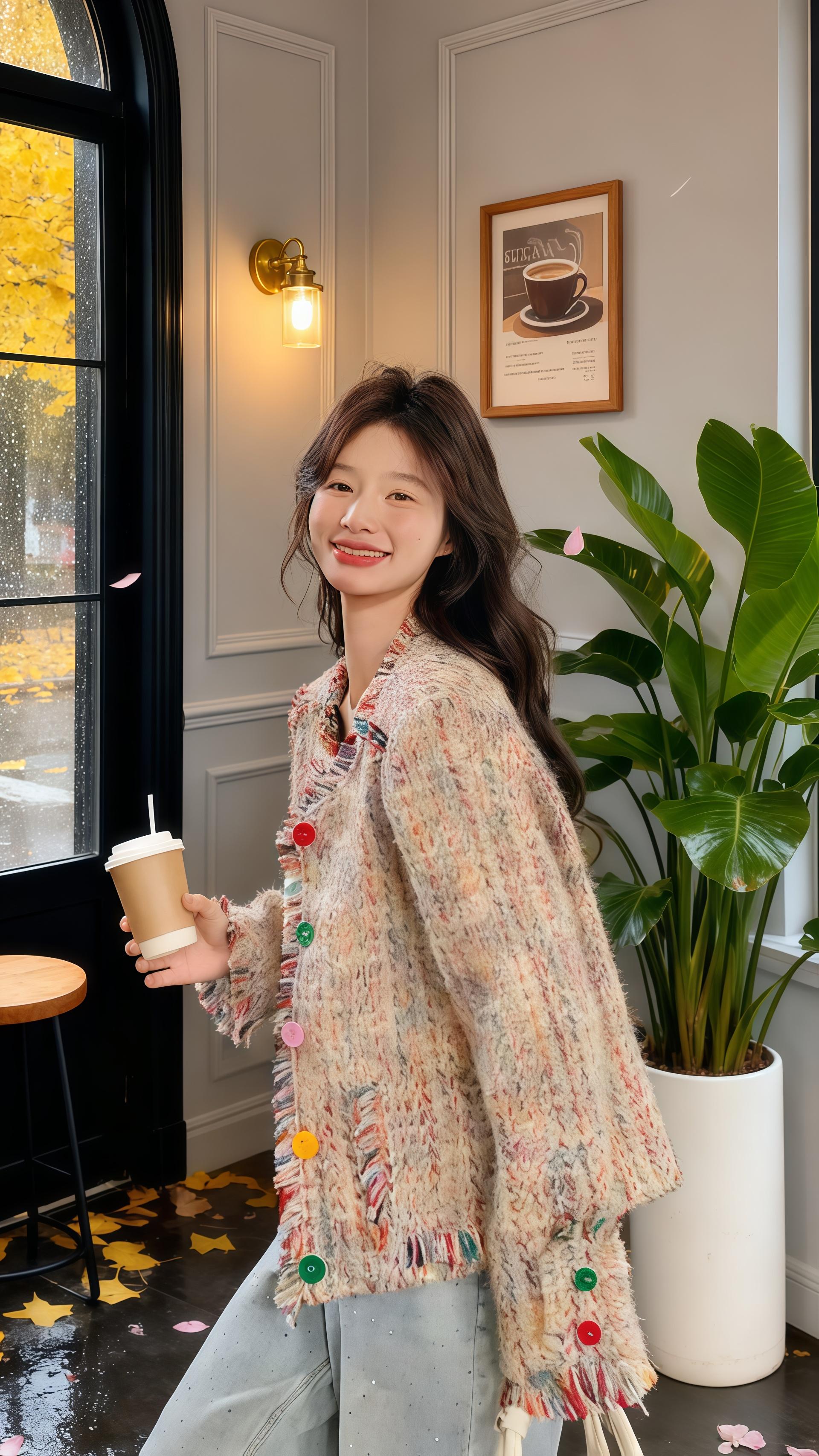 #甜美穿搭 #慵懒风穿搭 #减龄气质 #外套穿搭 #减龄气质