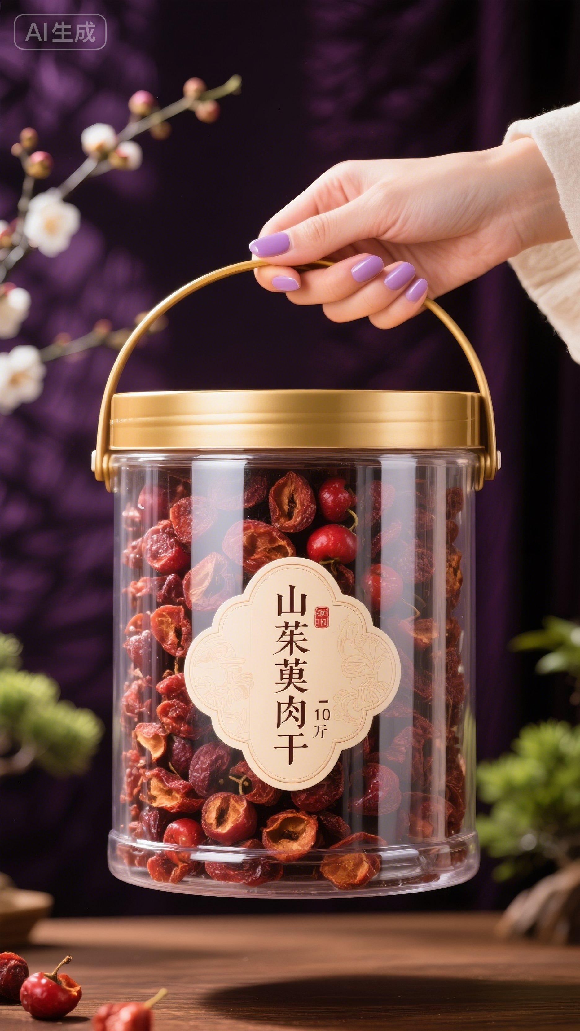 宝子们,快看这自然晾晒的山茱萸!色泽鲜亮诱人#山茱萸#山茱萸泡水