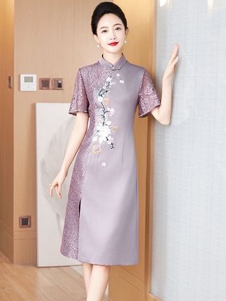 新中式妈妈装婚宴礼服 #新中式妈妈装 #喜婆婆喜妈妈婚宴装 #创作灵感