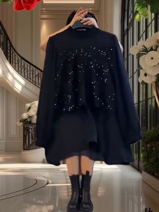 #大码女装120斤到220斤 #不怕你胖就怕你不时尚 #藏肉显瘦穿搭 #热门