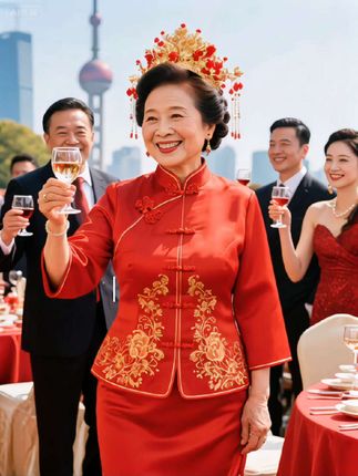 #添喜气喝喜太婆 一杯喜太婆,千年喜文化! #中国喜酒喜太婆 #在家也可以喝的喜酒 开创者#中国优秀民族品牌喜太婆 国潮喜酒 #喜太婆