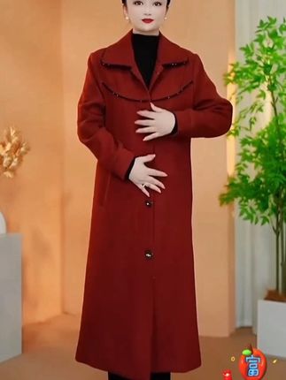 软毛呢大衣捡漏啦!包邮抢疯,优雅减龄超洋气 #谁穿谁好看 #时尚女装穿搭 #加绒加厚棉服 #大衣