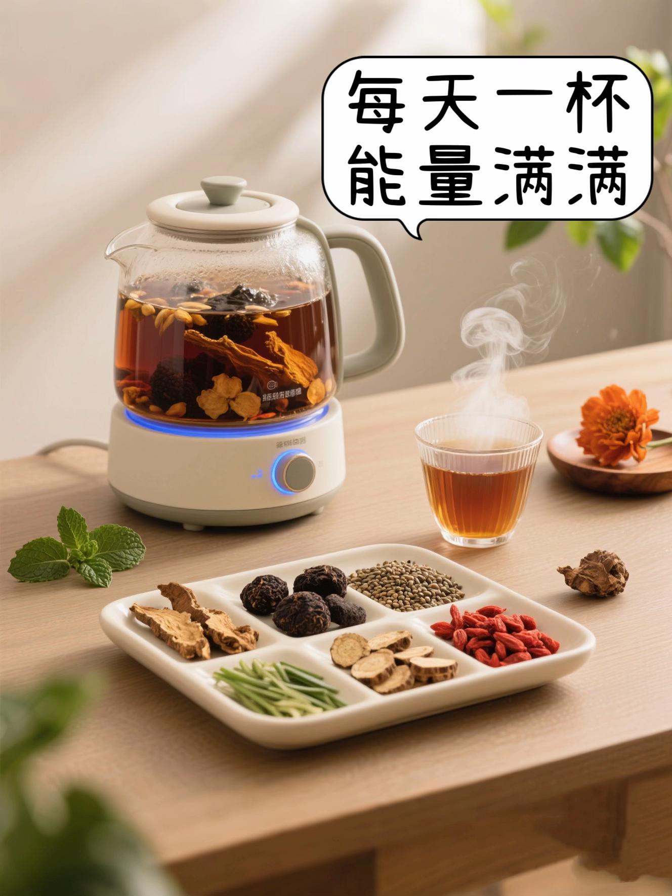 "泡一杯人参枸杞九宝茶,仿佛开启一场风味之旅,揭开茶包,一股浓郁的草本香气扑鼻而来。人参的醇厚、枸杞的甘甜、红枣的馥郁交织在一起,瞬间唤醒嗅觉。将茶包放入杯中,注入热水,茶叶翻滚舞动,像是一场水中芭蕾。茶汤逐渐染上诱人的色泽,从浅黄到琥珀色,愈发浓郁。轻抿一口,人参的独特韵味在舌尖散开,带着微微的苦,却又被枸杞的甜、红枣的润迅速中和。口感层次丰富,既有草本的清新,又有果实的醇厚,余味悠长。再加上其他六味精心挑选的食材,生活压力大时,喝一口,舒缓身心。无论是忙碌的工作日,还是慵懒的周末时光,泡上一杯人参枸杞九宝茶,在袅袅茶香中,可以反复冲泡。真的非常不错呢!适合经常加班熬夜的男士,每天一杯你会爱上它的!#召唤茶友#人参枸杞九宝茶#熬夜必备#今天你喝茶了吗#每日一茶"