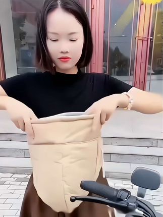 户外骑行面罩围脖一体帽#帽子一戴谁都不爱#保暖又好看#防风面罩