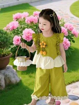 #儿童套装推荐 #儿童套装搭配 #生女儿就要这样穿 #儿童套装夏季 #清凉一夏