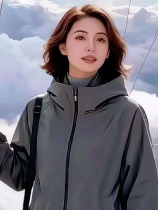 超好看灰色连帽薄外套女春秋新款韩版宽松百搭休闲简约冲锋衣 #冲锋衣 #冲锋衣外套 #冲锋衣女 #冲锋衣穿搭 #冲锋衣推荐