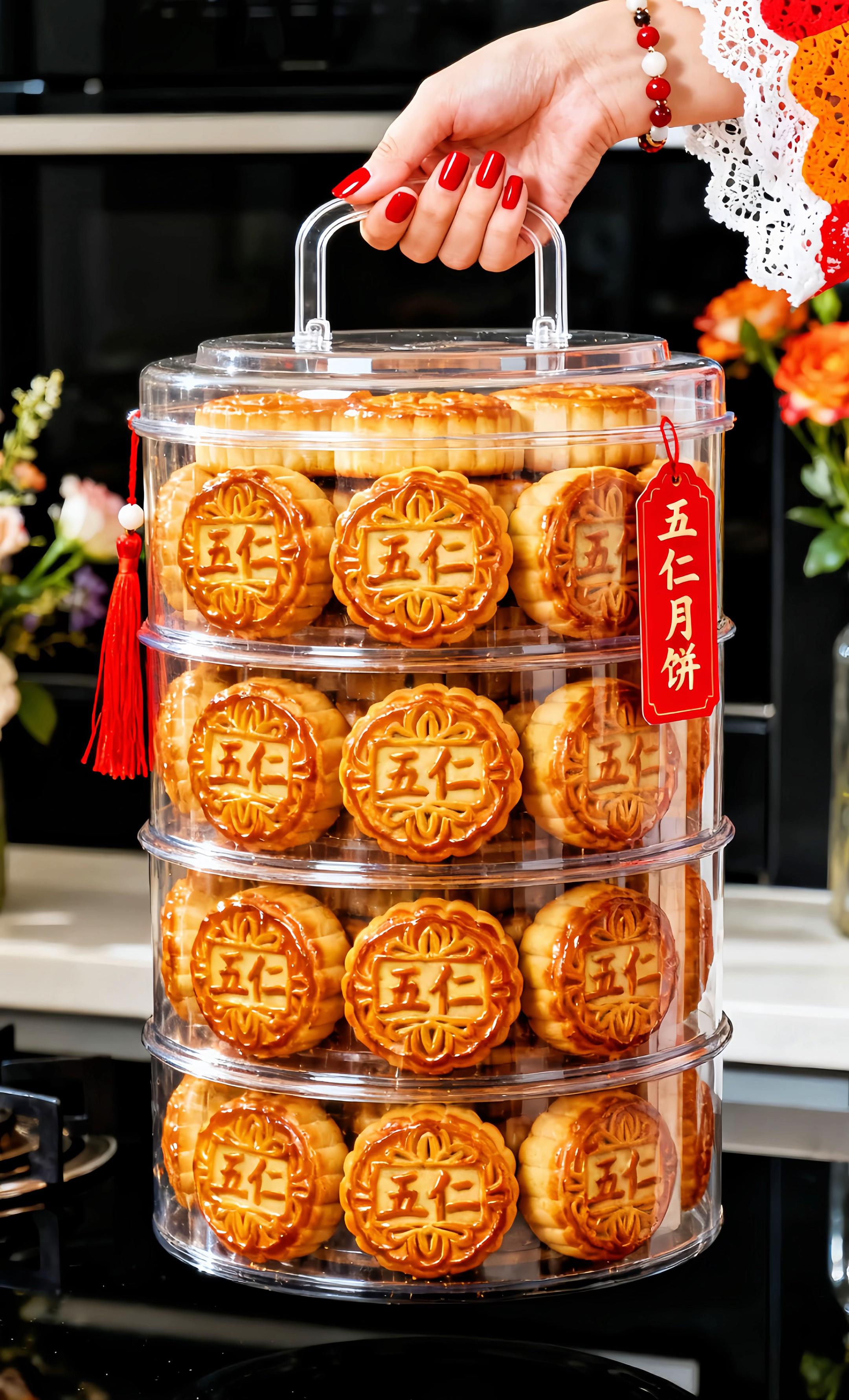 一口老五仁,梦回旧时光 中秋的仪式感,藏在这块老式五仁里。老师傅揉的饼皮酥到掉渣,掰开全是核桃、杏仁、瓜子仁的真材实料。 果仁的脆香混着糖渍果料的甜,每口都嚼得到扎实颗粒。这口穿越岁月的醇厚,是小时候盼月亮的期待,更是藏在舌尖的团圆记忆。 #美食 #强烈推荐 #抖音美食推荐官 #好吃到停不下来 #上热门