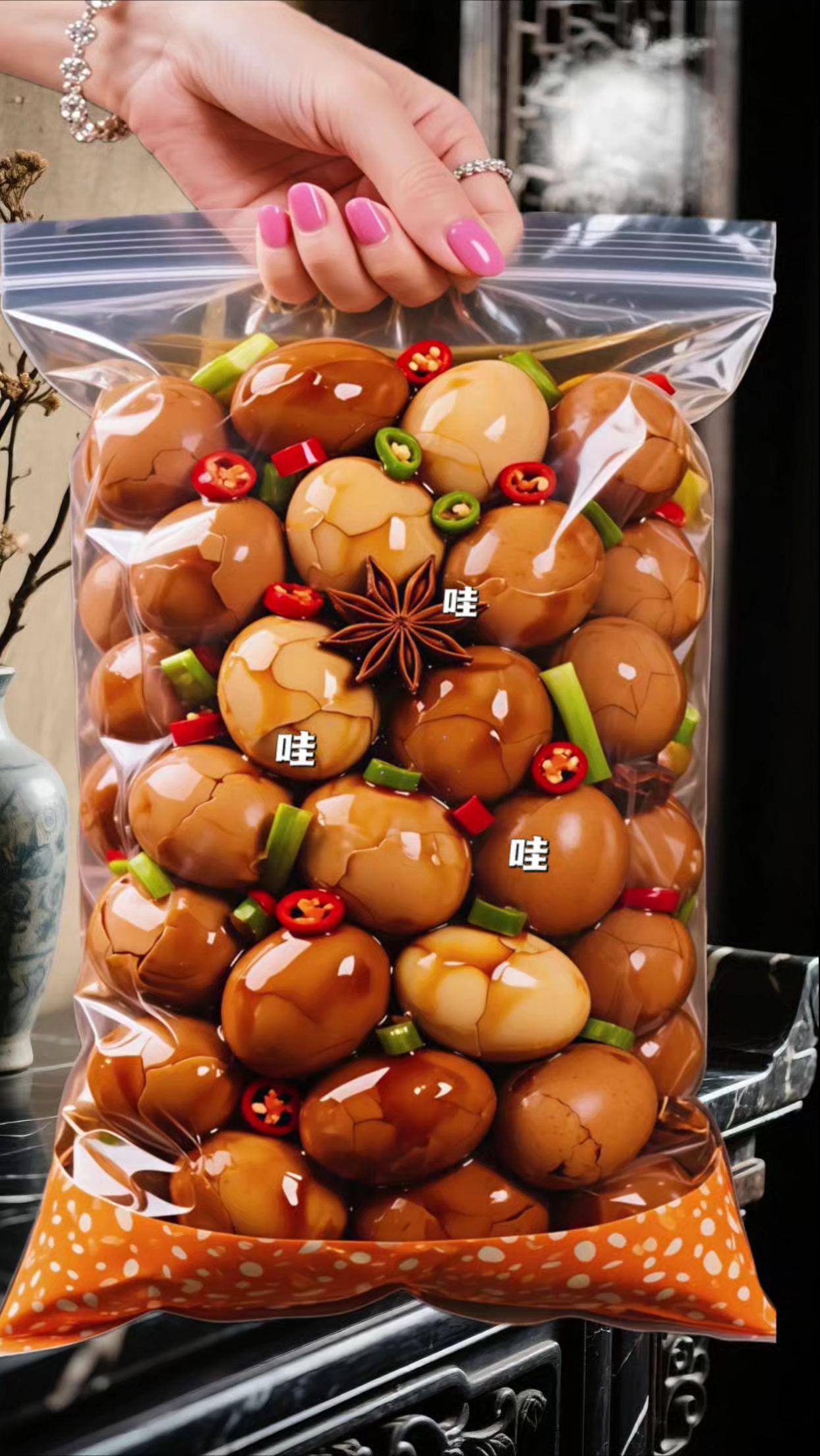 活株子。一口入魂!这颗"半鸡半蛋"的活珠子把我香迷糊了!   刚咬下去那口爆汁直接封神!蛋清的滑嫩裹着鸡肉的鲜美,五香和香辣俩口味都绝了,连骨头都想嚼碎咽下去!   追剧宵夜必备,老人小孩都抢着吃,宝子们闭眼冲就完事儿!   #活珠子 #爆汁活珠子 #零食天花板
