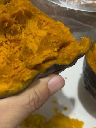 香甜粉糯的贝贝南瓜! #真香