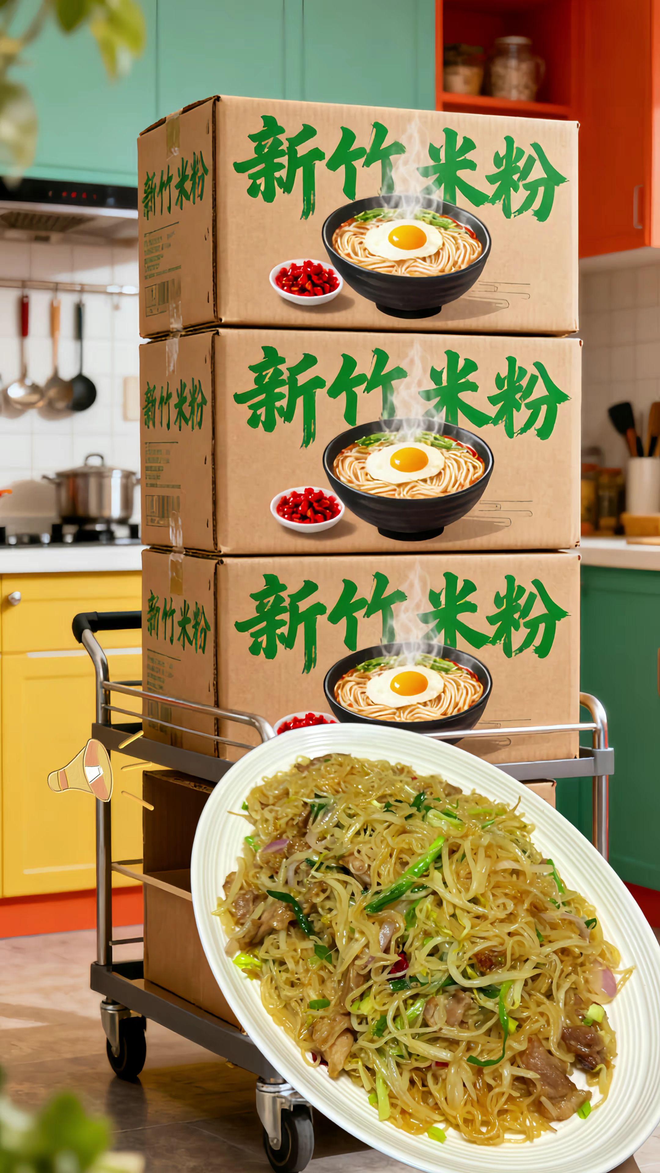 家人们,正宗新竹米粉来活动啦!5斤超值大包装,性价比爆表,真的太划算了!在家随便炒炒,路边摊那诱人香味立马重现,香得直钻鼻子,一吃就上瘾,根本停不了口。蒸、炒、煮样样行,不管家人啥口味都能满足。别犹豫,赶快囤,让美味时刻陪着咱!#新竹米粉 #超便宜超划算 #妈呀太香了 #炒米粉#好物分享🔥