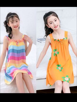 #女童吊带裙#吊带连衣裙#儿童吊带连衣裙#母婴好物#女童吊带连衣裙 女童吊带连衣裙2024夏季绵绸新款儿童中大童女孩洋气薄款公主裙子 #吊带连衣裙