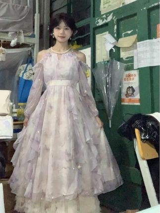 连衣裙这样搭怎么样? #连衣裙 #穿搭 #女大学生 #国庆穿搭 #随拍