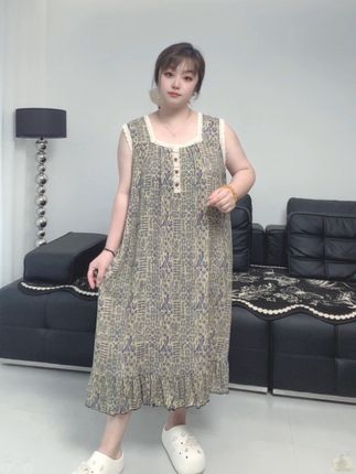 #睡衣家居服 #家居服可外穿款推荐 #透气舒适 #显瘦遮肉 #大码女装120斤到220斤