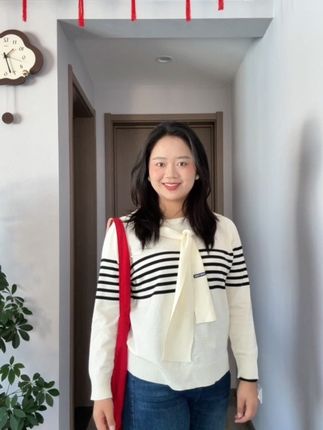 #韩系穿搭 #小个子穿搭 #慵懒风穿搭 #条纹控 #梨形身材穿搭
