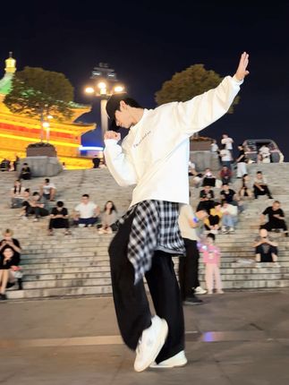 上强度!#locking版大展鸿图 #肖杰 #抖音潮流舞蹈大赛