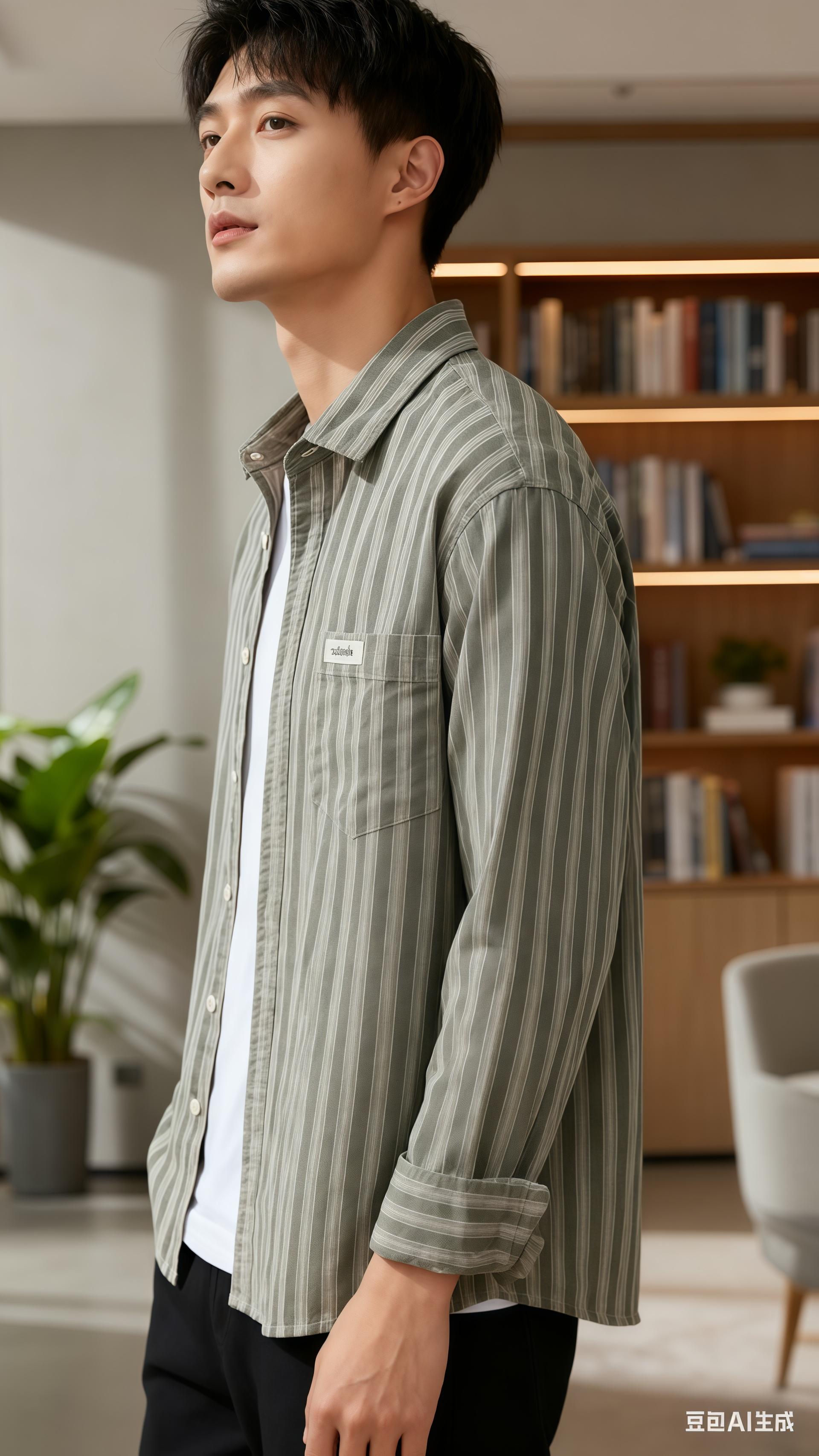 #AI #每日分享 #男生穿搭 #阳光帅气 #男友穿搭
