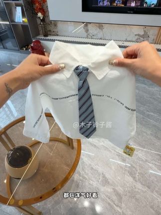 真的没想到就这价格给我儿子买到了这款痞帅痞帅的小衬衫、真的特别好看、家有儿子的一定要给他穿一次、潮范十足#高级穿搭 #高品质童装 #潮童穿搭 #男生衬衫穿搭 #小衬衫
