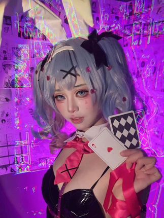 就俩A好像打不过 #二次元 #cos #兔子洞 #兔女郎