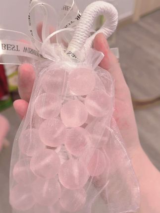 粉色水晶葡萄 🍇 我真的爱啦#粉色控 #我又心动了 #葡萄香皂