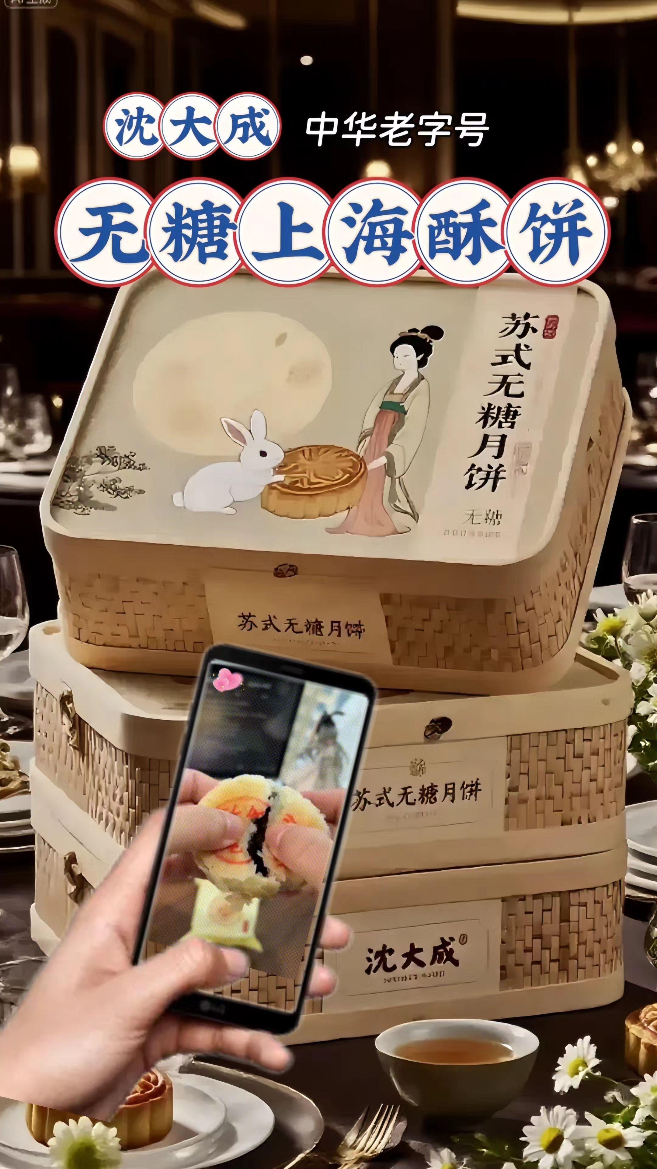 家人们,最近挖到一款宝藏点心——上海沈大成无糖酥饼!中华老字号出品,品质超放心。酥皮层层酥脆,一碰就掉渣,内馅饱满超香甜。关键是无糖配方,控糖人士也能放心炫,赶紧冲!@DOU+上热门 #好物推荐🔥 #舌尖上的味道 #点心美食 #月饼#沈大成无糖酥饼