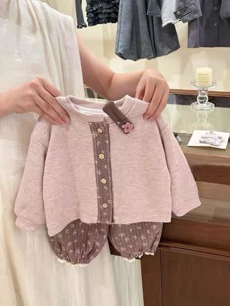 #女童套装#女童上衣#女童秋装#女童穿搭#品质童装