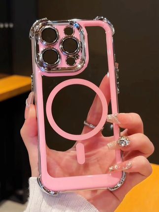 #仙女必备 iphone16简约而不简单气囊防摔磁吸壳!#种草好物 #苹果手机壳#创意手机壳