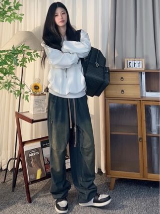 #牛仔裤 #宽松显瘦 #韩系穿搭 #直筒裤 #大码男装