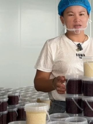 糯米醪糟广西特产手工糯米传统原桶发酵甜酒#好物推荐🔥 #糯米醪糟#广西特产#甜酒
