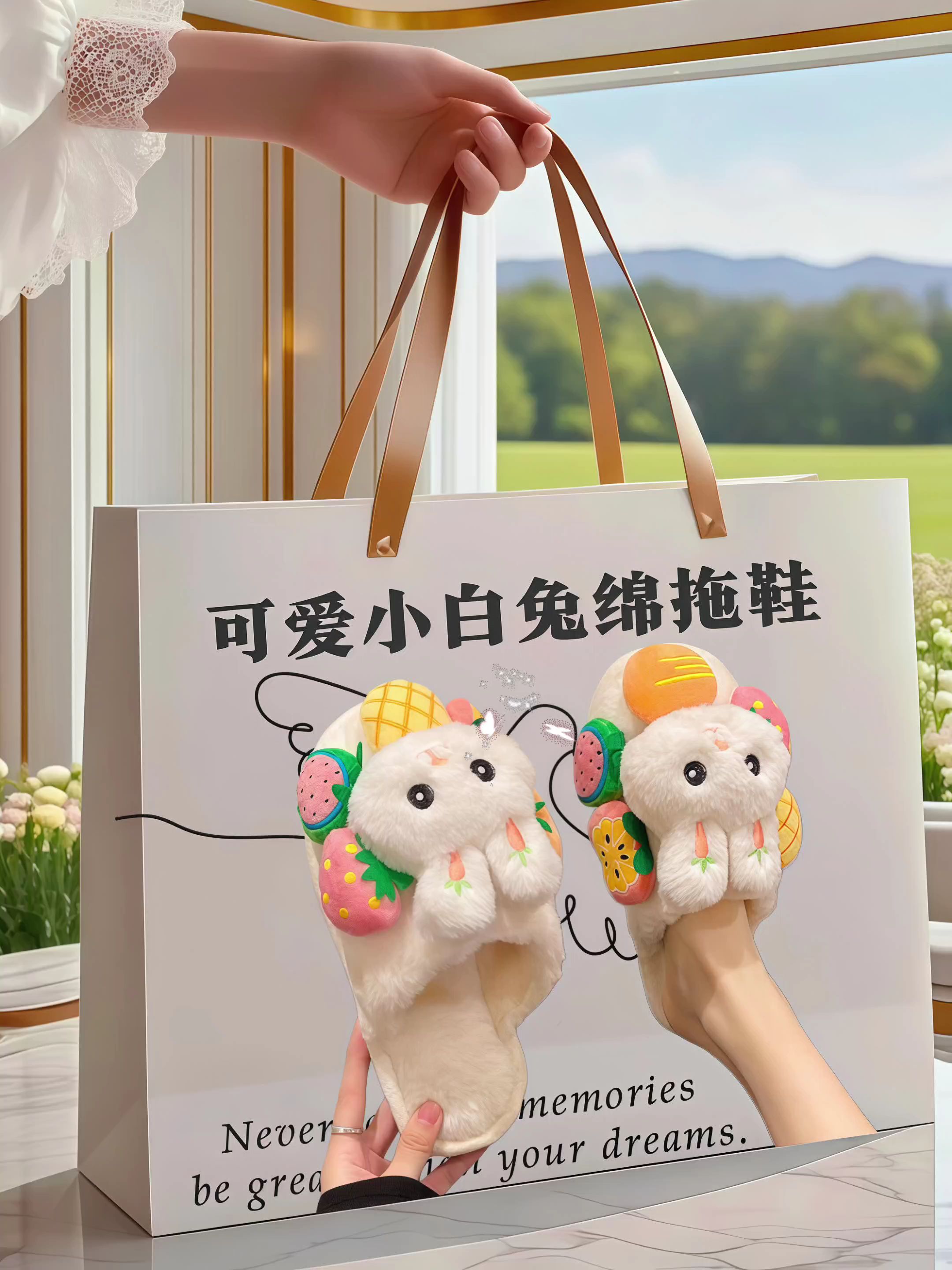 #强列推荐#软底软面穿上超舒服 #哎呦喂你鞋真好看#小兔子毛毛拖鞋 #拖鞋@抖加🔥上热门🔥dou+🔥热点宝