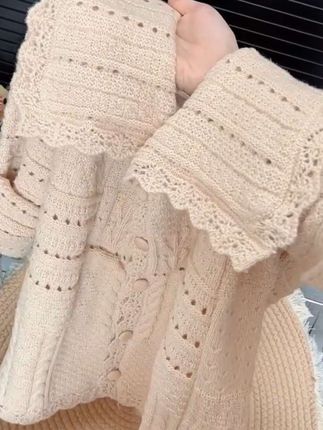 #穿出高级感 #针织衫 #甜美穿搭