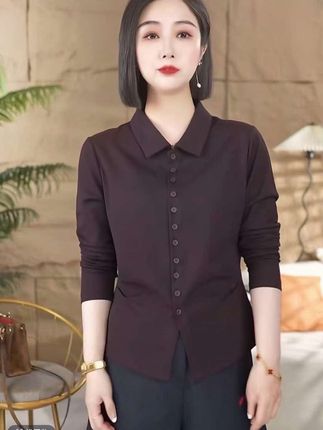 #百搭衬衣 #气质洋气小衫 #洋气减龄 #轻奢女装 #时尚打底