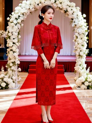 #婚礼妈妈礼服 #高定礼服 #优雅气质 #婚庆礼服 #时尚妈妈装