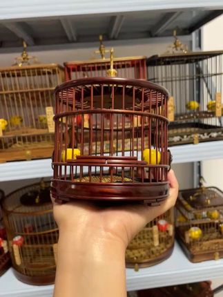 泥鳅背导圆工艺蝈蝈笼#鸣虫文化 #蝈蝈笼 #高端大气