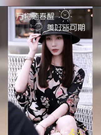法式轻奢高级感印花连衣裙2025夏季新款简约精致时尚大码气质