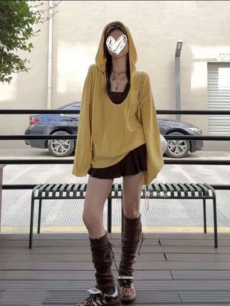 慵懒风INS风日式时尚套装早秋显瘦套装宽松时尚秋季#时尚穿搭时尚穿搭时尚 #街拍小姐姐穿搭秀 #清纯女神 #爱了爱了 #潮流时尚穿搭