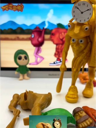 太炫啦!爆火全网的ai山海经五帝王融合兽手办来啦!这个手办太好玩了,可拼拼拆拆,趣味十足!小朋友人手一个#潮玩手办 #外国山海经 #山海经玩具