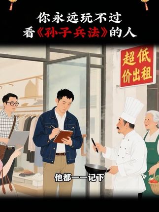 这套漫画版《孙子兵法》,你可以不读,但是千万不要让别人看到你在读。#孙子兵法 #谋略 #人生智慧 #好书分享