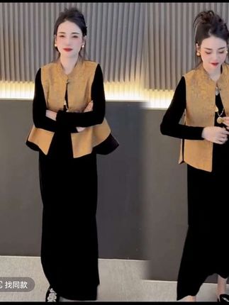 2025秋季新款时尚显瘦气质网红高档套装女高级百搭宽松大码两件套#2025秋季新款#时尚显瘦#气质网红高档#套装女高级百搭#宽松大码两件套