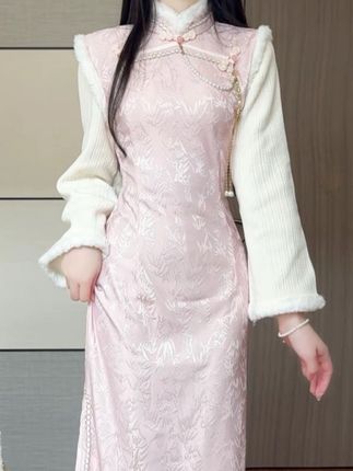 #新中式改良旗袍#国风 #旗袍风