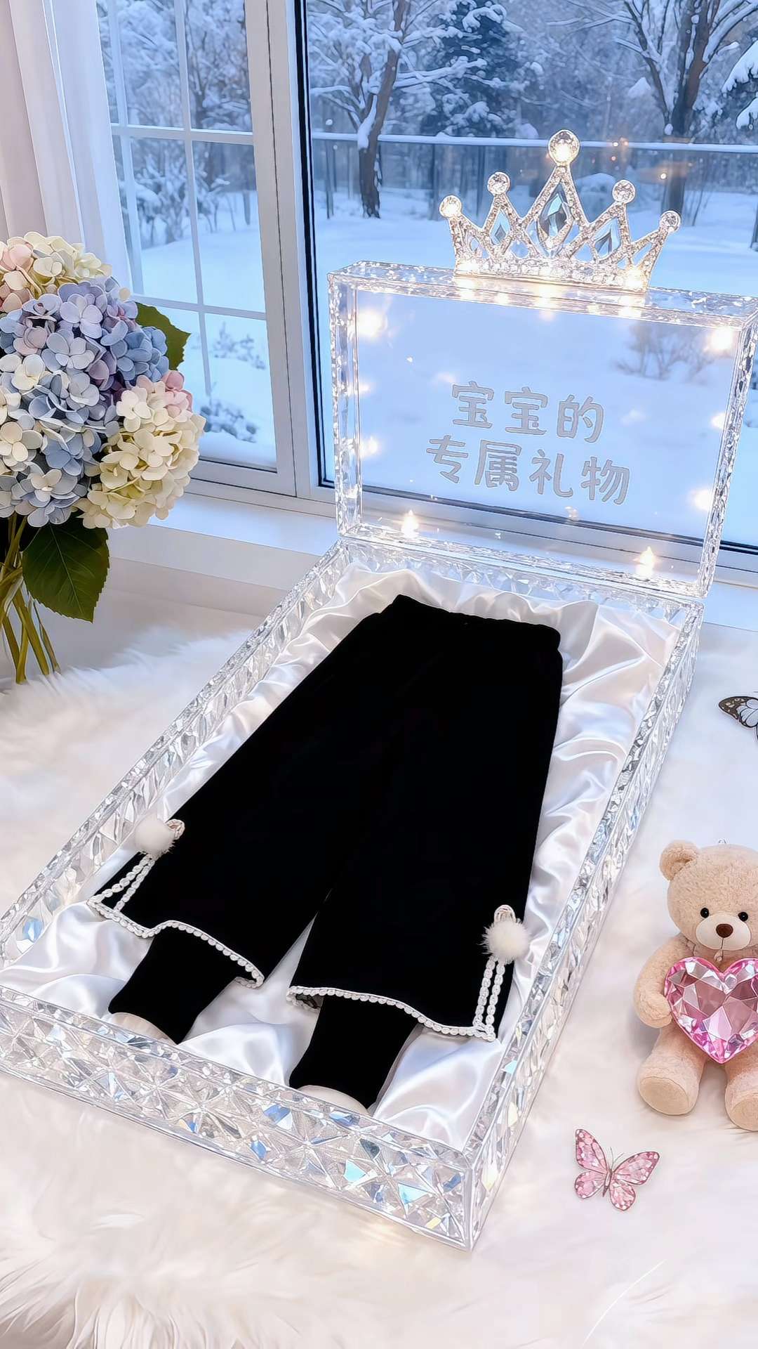 #比冬天先来的是暖系流光 #秋冬买衣服如何避雷 #直筒裤 #儿童阔腿裤 #甜美穿搭