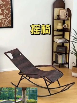 摇摇椅居家办公两相宜,午睡休闲随心切换,舒适生活新选择#摇摇椅