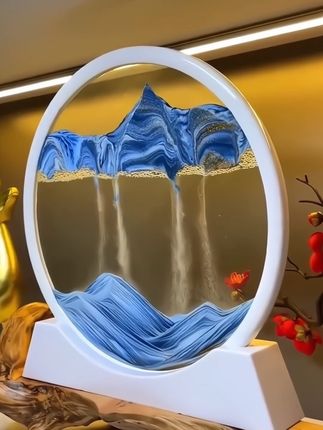 这么精美绝伦的流沙画摆件,不管是摆家里客厅还是办公室都提升档次,赶紧安排一个吧!#爱了爱了 #流沙画摆件解压 #这也太好看了 #家居摆件 #好物推荐🔥