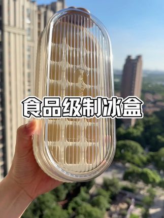 倒水取冰都超丝滑#制冰盒 #食品级制冰盒 #制冰盒快速脱模 #制冰神器